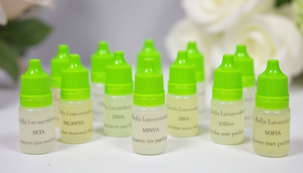 wasparfum proefflesjes